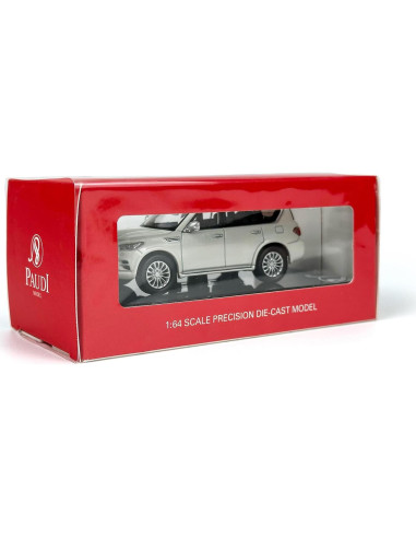 Coche Diecast PAUDI Infiniti 2020 QX80 1/64 Blanco