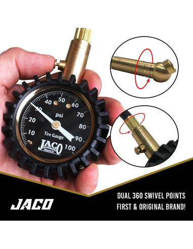 Medidor de Presión de Neumáticos JACO ElitePro 100 PSI