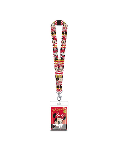 Lanyard Disney Minnie Mouse Rojo 59.69 cm Monogram