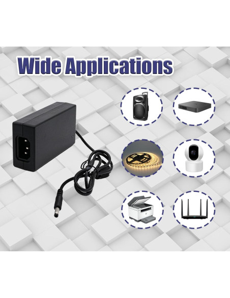 Adaptador de Alimentación DIGISHUO 24V 3A 72W Transformador Adaptador de Alimentación DIGISHUO 24V 3A 72W Transformador