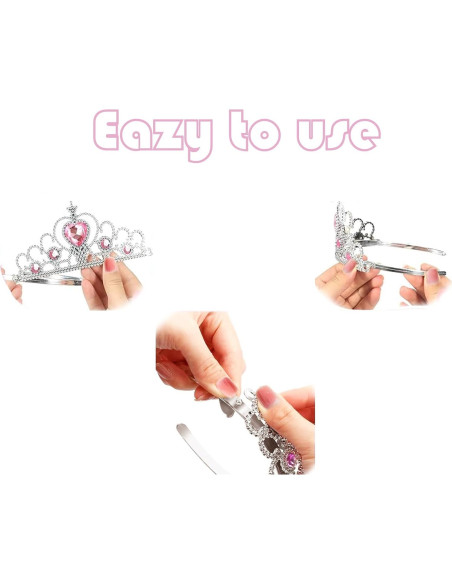 Conjunto de Disfraces de Princesa 60 Pcs SWIT - Joyería y Accesorios Conjunto de Disfraces de Princesa 60 Pcs SWIT - Joyería y Accesorios