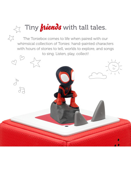 Figurita de audio Tonies Spin Marvel Spidey 10.8x3.5 cm Figurita de audio Tonies Spin Marvel Spidey 10.8x3.5 cm