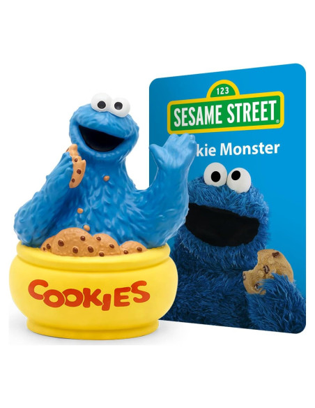 Figurita de audio Cookie Monster Tonies - Plaza Sésamo 32 min Figurita de audio Cookie Monster Tonies - Plaza Sésamo 32 min