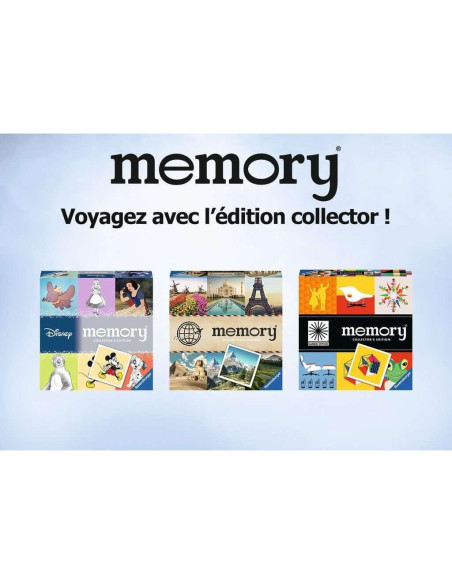 Juego de Memoria Disney Ravensburger 64 Cartas 3 Años+ Juego de Memoria Disney Ravensburger 64 Cartas 3 Años+