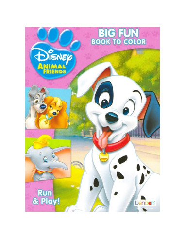 Libros para Colorear Disney Bendon - 6 Libros + Stickers 3D