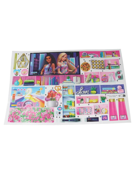 Etiquetas de Repuesto para Barbie Dreamhouse HMX10 - Mattel Etiquetas de Repuesto para Barbie Dreamhouse HMX10 - Mattel