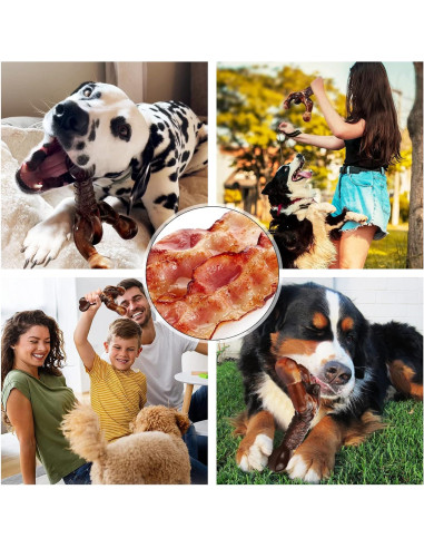 Juguete para Masticar Perros MOXIKIA Sabor Tocino 17,78 cm