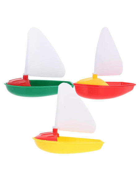 Set de Juguetes de Barcos Toyvian para Baño 3 Piezas Set de Juguetes de Barcos Toyvian para Baño 3 Piezas