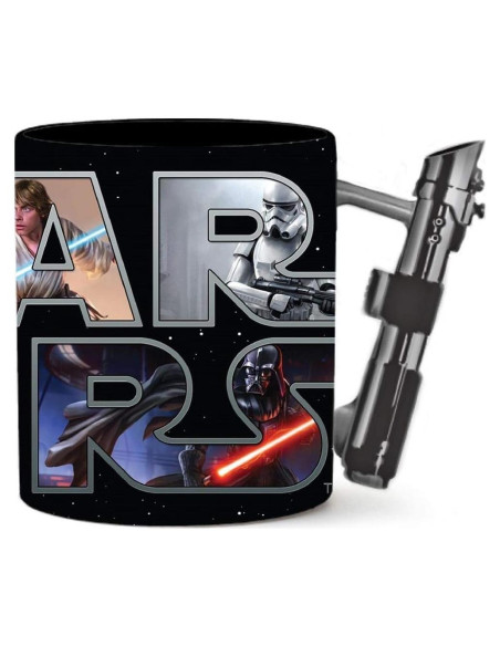 Taza Cerámica Esculpida Star Wars Silver Buffalo 590 ml Taza Cerámica Esculpida Star Wars Silver Buffalo 590 ml