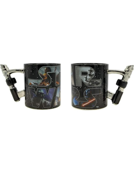 Taza Cerámica Esculpida Star Wars Silver Buffalo 590 ml Taza Cerámica Esculpida Star Wars Silver Buffalo 590 ml