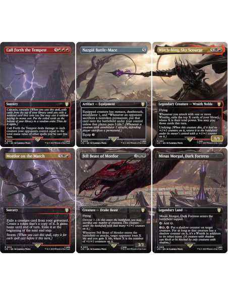 Magic The Gathering Caja Vuelo Rey Brujo - 6 Cartas + 3 Boosters Magic The Gathering Caja Vuelo Rey Brujo - 6 Cartas + 3 Boosters
