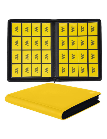 Carpeta de Tarjetas MORABTO 1000+ Pockets Amarillo Carpeta de Tarjetas MORABTO 1000+ Pockets Amarillo