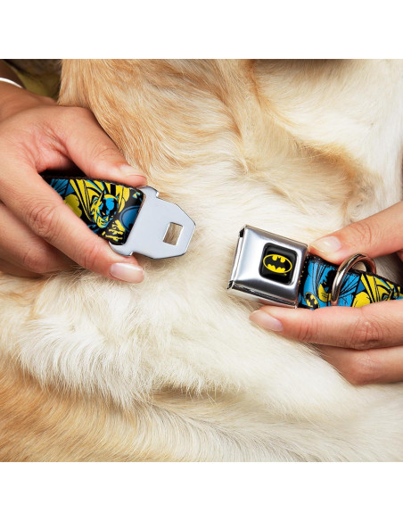 Collar para Perro Buckle-Down DC Comics Batman 40-58 cm Collar para Perro Buckle-Down DC Comics Batman 40-58 cm