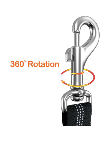 Cinturón de Seguridad para Perros Paercute Ajustable 60-73cm