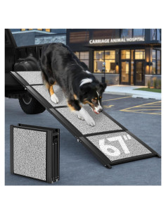 Rampa para Perros Pawaboo 170cm L Antideslizante 113.4kg