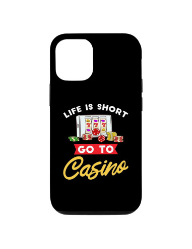 Funda Protectora iPhone 14 Pro Casino Las Vegas Divertida