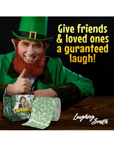 Papel Higiénico Divertido Laughing Smith Trébol de Cuatro Hojas