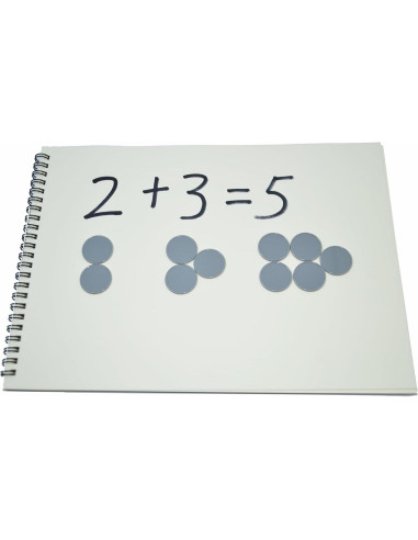 Set de 100 Fichas de Plástico 25mm SmartDealsPro con Caja