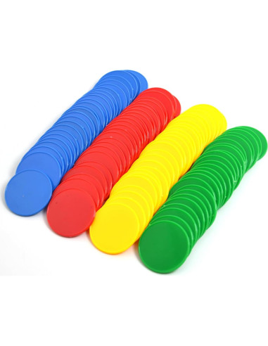 Contadores Plásticos Smartdealspro 100pcs 32mm con Caja
