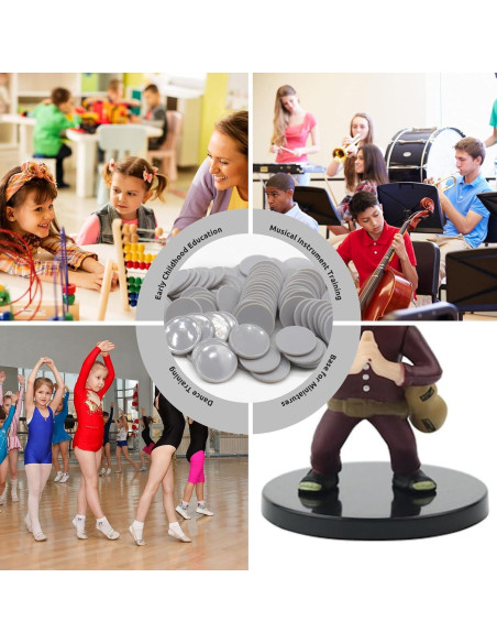Juego de 100 Fichas de Plástico para Aprendizaje 25 mm Juego de 100 Fichas de Plástico para Aprendizaje 25 mm