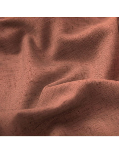 Cortinas KOUFALL Terracota 2 Paneles 52x213 cm Lino 2