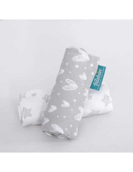 Sábanas para Cuna Biloban 4moms Breeze Plus 100% Algodón Sábanas para Cuna Biloban 4moms Breeze Plus 100% Algodón
