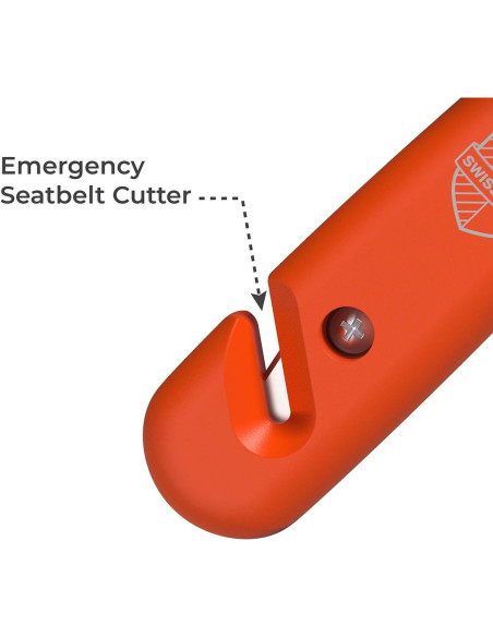 Martillo de Escape de Emergencia Swiss Safe Naranja 1 Paquete Martillo de Escape de Emergencia Swiss Safe Naranja 1 Paquete