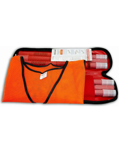 Kit de Señales de Emergencia Orion Safety 6030 - 6 Señales + Chaleco 2