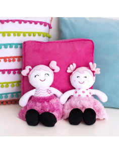 Muñeca de Peluche Baby Starters Marisa Rayas Rosa 27,94 cm 2