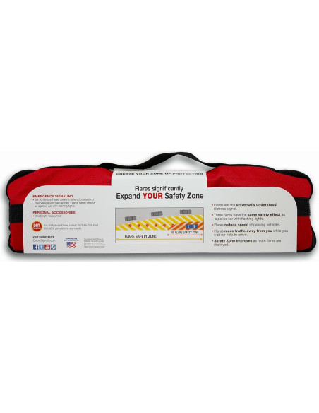 Kit de Señales de Emergencia Orion Safety 6030 - 6 Señales + Chaleco Kit de Señales de Emergencia Orion Safety 6030 - 6 Señales + Chaleco