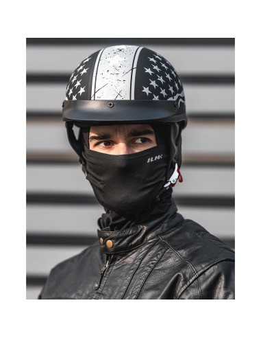 Casco Motocicleta ILM 205V Grande Bandera Patriótica