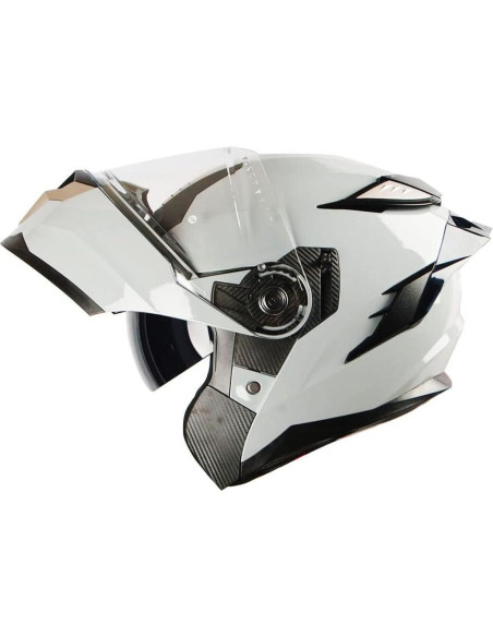 Casco Modular 1Storm HJA119 para Motocicleta Gris Cemento Casco Modular 1Storm HJA119 para Motocicleta Gris Cemento