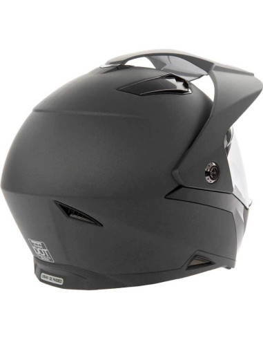 Casco MMG Tormenta Dual Sport Off Road X-Large Gris Mate