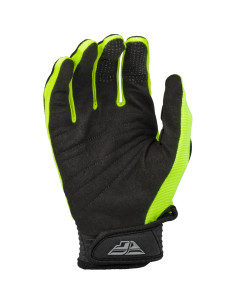 Guantes Fly Racing F-16 Juveniles Hi-Vis Negro Pequeños 2