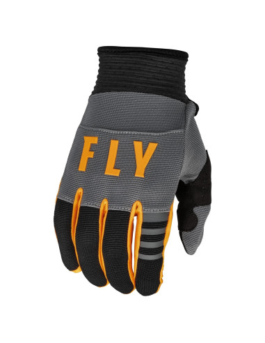 Guantes Fly Racing F-16 2023 Adulto Grande Gris/Naranja