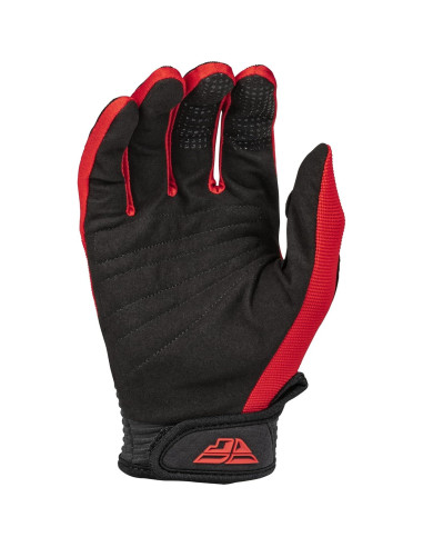 Guantes Fly Racing F-16 Juveniles Rojo/Negro/Blanco