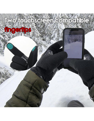 Guantes de Invierno HANDLANDY Térmicos para Hombres y Mujeres