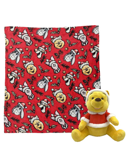 Juego Almohada y Manta Northwest Winnie Pooh 101x127 cm Juego Almohada y Manta Northwest Winnie Pooh 101x127 cm