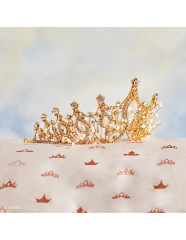 Funda de Almohada Satén Kitsch Disney Corona Princesa Queen