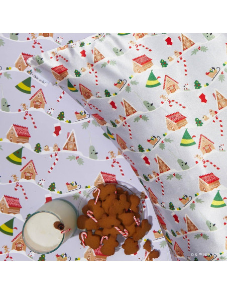 Funda de Almohada Kitsch Satén Reina Navidad Periwinkle Funda de Almohada Kitsch Satén Reina Navidad Periwinkle