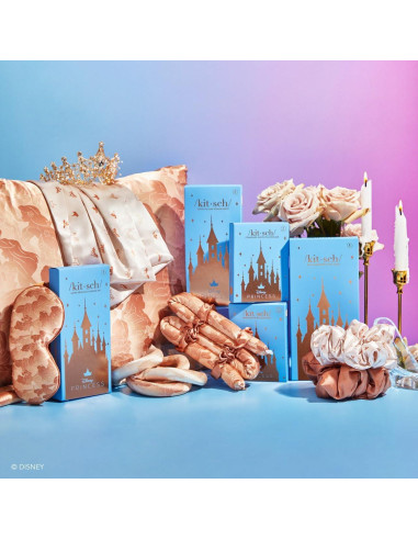 Funda de Almohada Satén Kitsch Disney Princesa 600 hilos