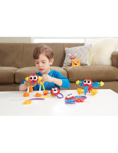 KID K'NEX Set de Construcción Amigos del Zoológico 55 Piezas