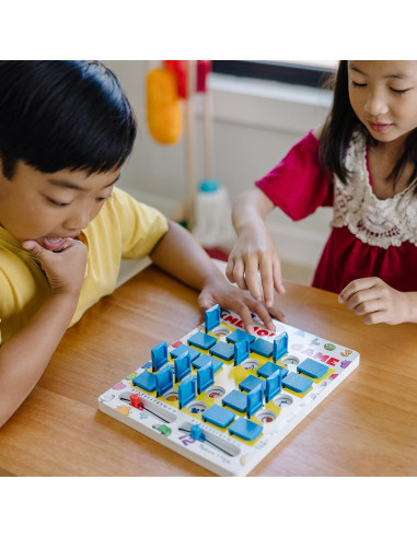 Juego de Memoria de Viaje Melissa & Doug - Madera 7 Tarjetas