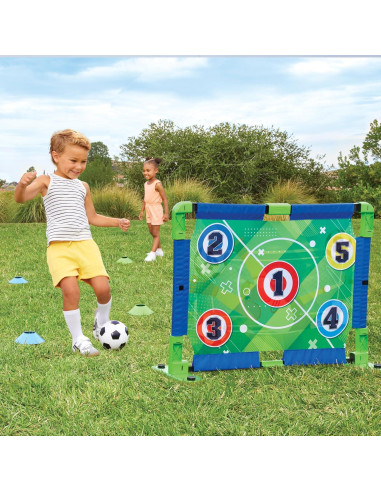 Entrenador de Fútbol TotSports Little Tikes con 9 Accesorios