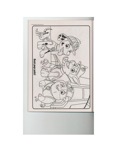 Libros para Colorear Paw Patrol - Paquete de 2 - 96 Páginas