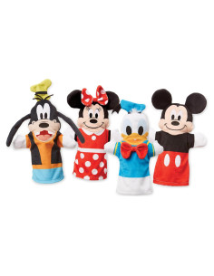 Títeres Suaves Mickey Mouse Melissa & Doug - 4 Piezas