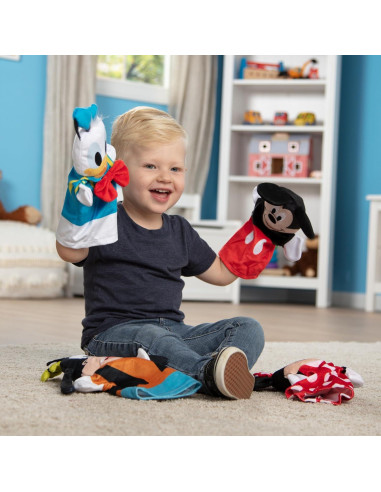Títeres Suaves Mickey Mouse Melissa & Doug - 4 Piezas