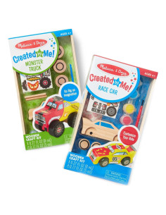 Kits de Manualidades de Madera Melissa y Doug - Auto y Camión