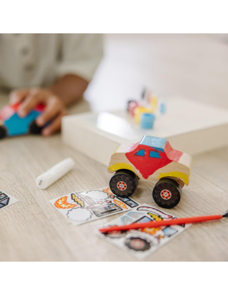 Kits de Manualidades de Madera Melissa y Doug - Auto y Camión Kits de Manualidades de Madera Melissa y Doug - Auto y Camión
