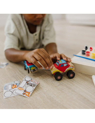 Kits de Manualidades de Madera Melissa y Doug - Auto y Camión